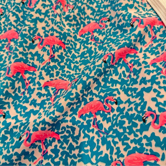 Chubbies men’s swimsuit small blue pink flamingo 5.5 inseam swim trunks - Picture 2 of 5